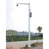 Tiang CCTV single Galvanis 7m