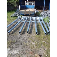 Tiang Lampu Jalan Oktagonal hotdiep galvanis 