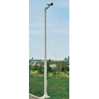 CCTV pole round angle 6 meters 2