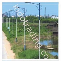 Oktagonal Tiang Lampu Jalan PJU 