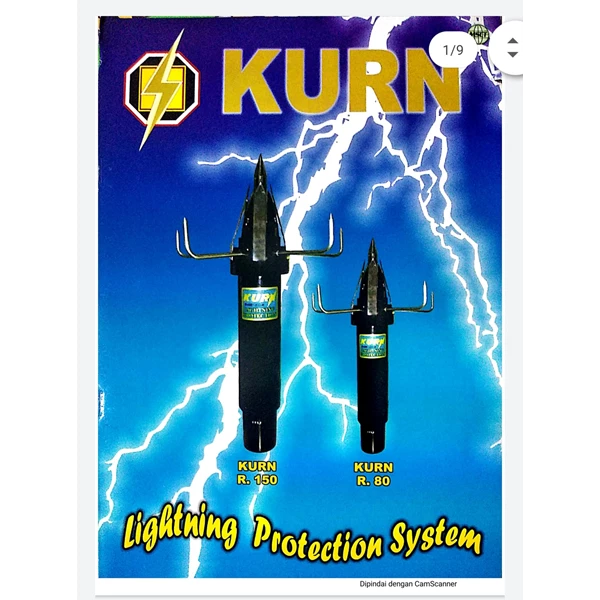 lightning rodKURN Radius 150 . Lightning Rod