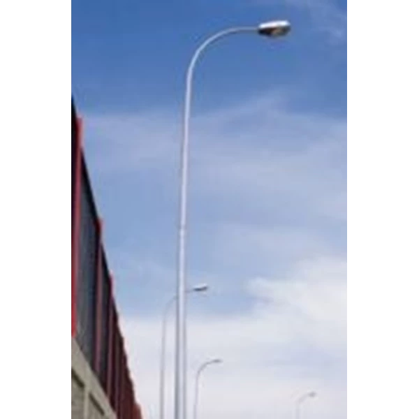 PJU Octagonal Single Paraball Street Light Pole.