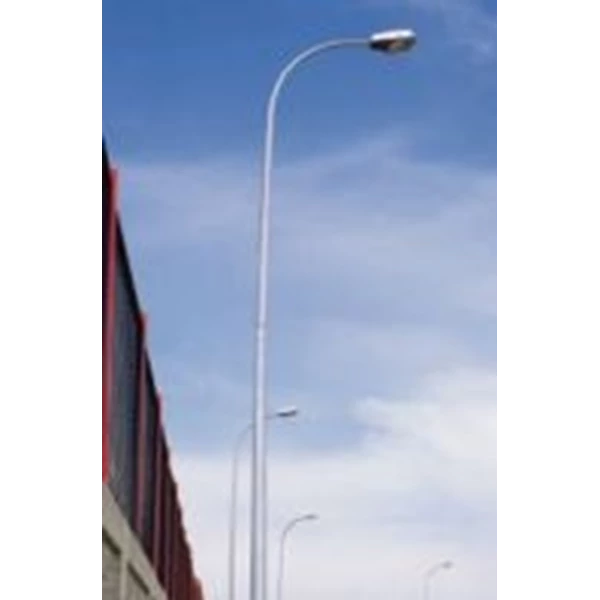 PJU Octagonal Single Paraball Ornament Light Pole