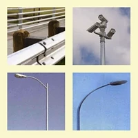 Octagonal CCTV Pole