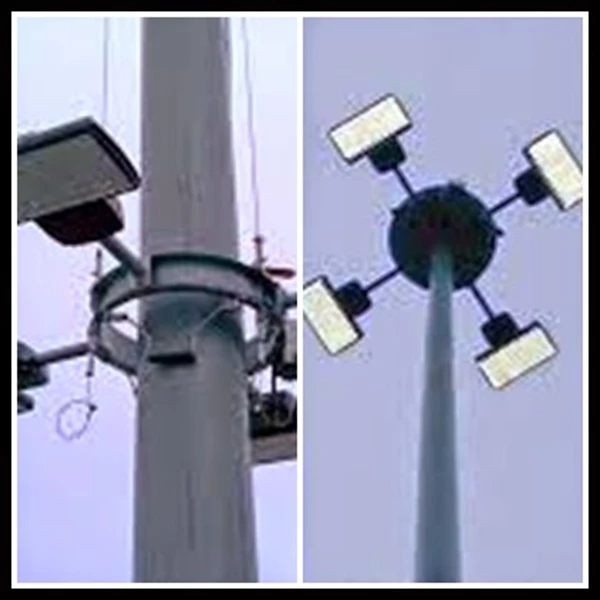 10 Meter Round High Mast Light Pole
