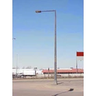 Hexagonal Single Angle Street Light Pole 7meter 1