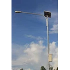 Round Ornamnet Solar Street Light Pole 2