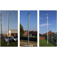 7 Meter Hexagonal CCTV Pole