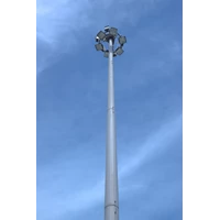Tiang PJU High mast Bulat 10 Meter