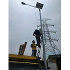 Solar Street Light Pole 7 Meter Round 1