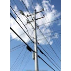 Electric Pole / PLN Pole Straight Round 2