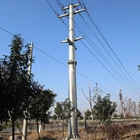 7 Meters Galvanized Straight Round PLN Electric Pole 1